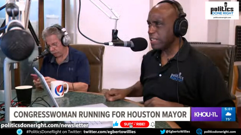 Politics Done Right at KPFT 90.1 FM appeared on Houston Local CBS on Sheila Jackson Lee Houston Mayor run