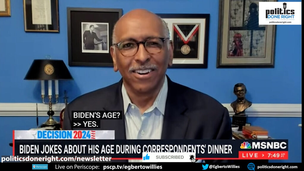 BAM! Michael Steele- Trump just 4 yrs younger than Biden, obese, and unable to go down an incline.BAM! Michael Steele- Trump just 4 yrs younger than Biden, obese, and unable to go down an incline.