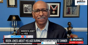 BAM! Michael Steele- Trump just 4 yrs younger than Biden, obese, and unable to go down an incline.BAM! Michael Steele- Trump just 4 yrs younger than Biden, obese, and unable to go down an incline.