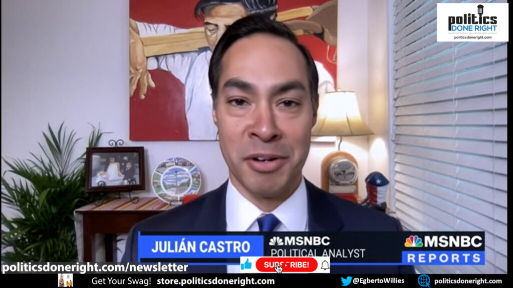 Julian Castro is not as confident as the Democratic Establishment that Biden can beat Trump.