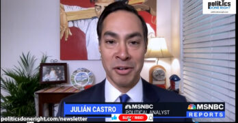 Julian Castro is not as confident as the Democratic Establishment that Biden can beat Trump.