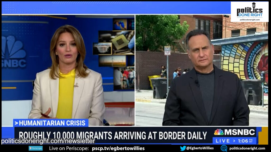 Katy Tur shows humaneness by telling the inconvenient truth. We failed & we need immigrants.