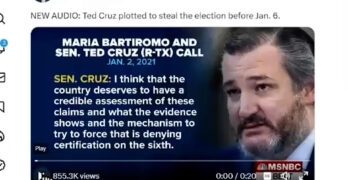 New Tapes infer Cruz was one of the insurrectionists orchestrating the Jan 6th coup