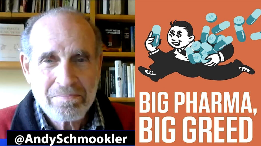 Andrew Schmookler discusses dangers of American shallowness. Libs pushback on my Pharma take