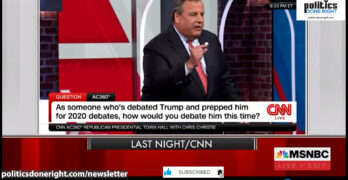 Chris Christie destroys Trump as he has a change of heart running for president.