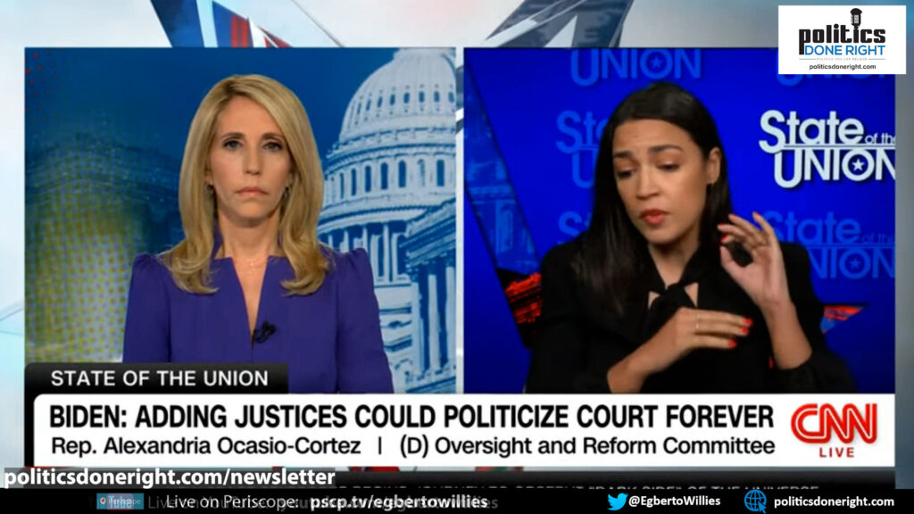 AOC nails it: Fix the court by adding judges, impeachments if seats are sold, & strict ethics rules