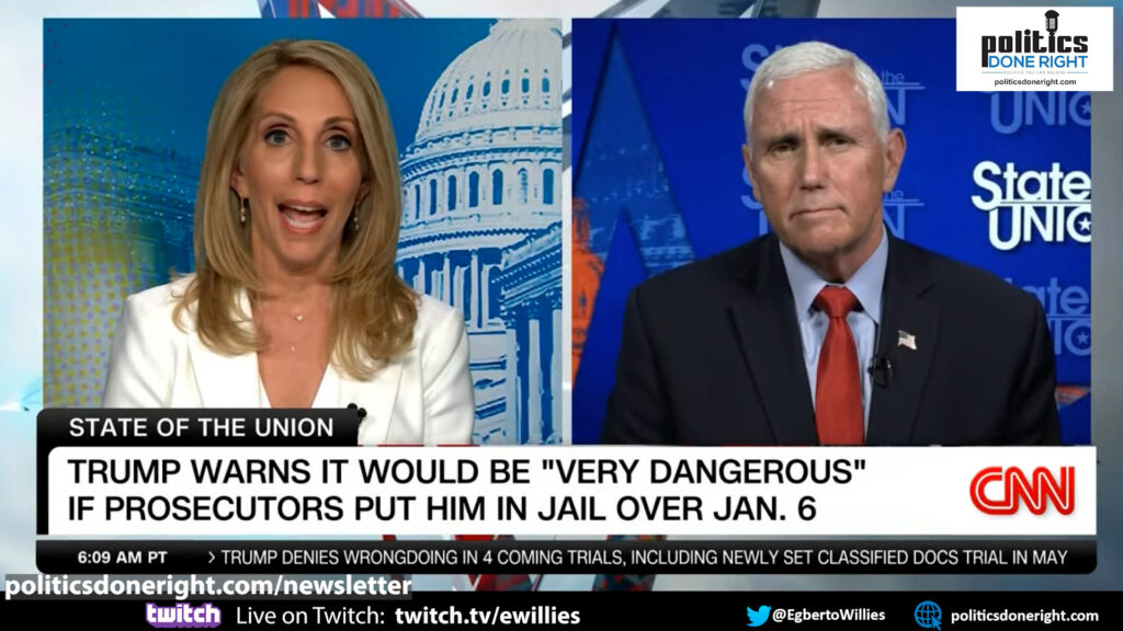 CNN's Dana Bash ridicules Mike Pence- Remarkable your lack of concern given they wanted to hang you