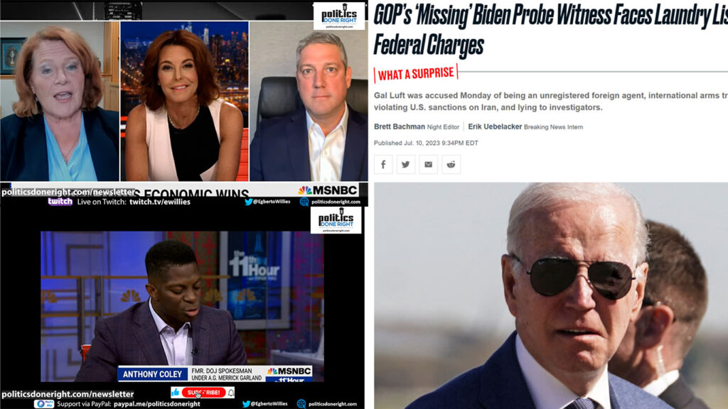 Two Red State Dem politicians has some advice for Biden. Hunter Biden's informant exposed