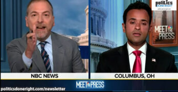 Chuck Todd grilled Vivek Ramaswamy & exposed him as a fraud with his own book Nations of Victims.