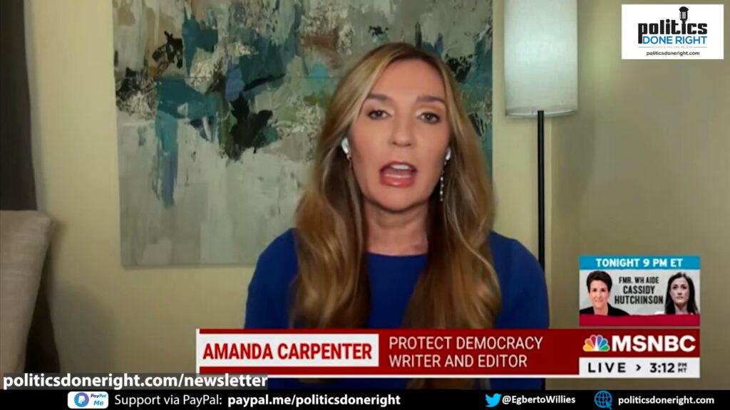 Amanda Carpenter challenges General Milley on a statement in his book with a reality, Trump can win.