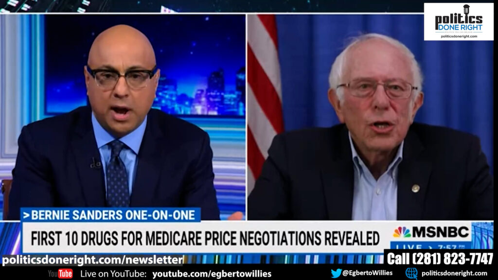 Bernie Sanders goes off on Big Pharma and the ruling class that opposes healthcare for all.
