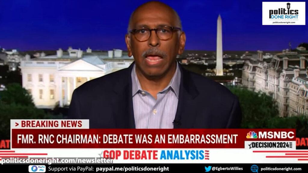 Former RNC Chair Michael Steele explains why the Republican debate was an embarrassing crap show.