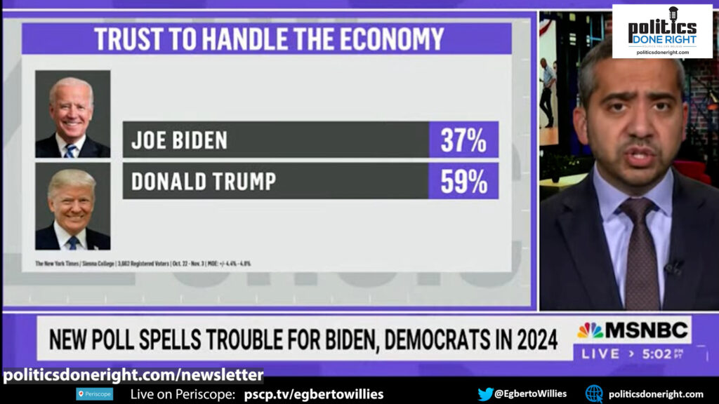 Mehdi Hasan has a message to Democrats over Biden's sinking polls: Calm down! Here is what to do!