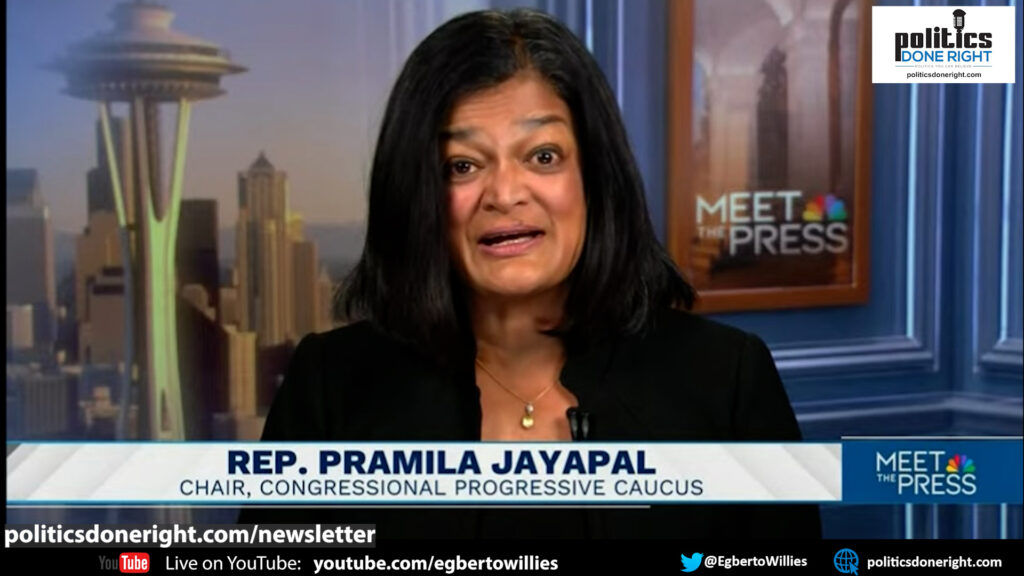 Rep. Jayapal enumerates the revenge-driven reign of terror by Netanyahu on innocent Palestinians.