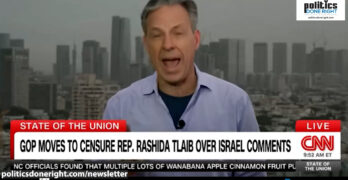Tapper slams GOP & defends Rashida Tlaib against weaponized antisemitism: 'This sh$t is not a game'