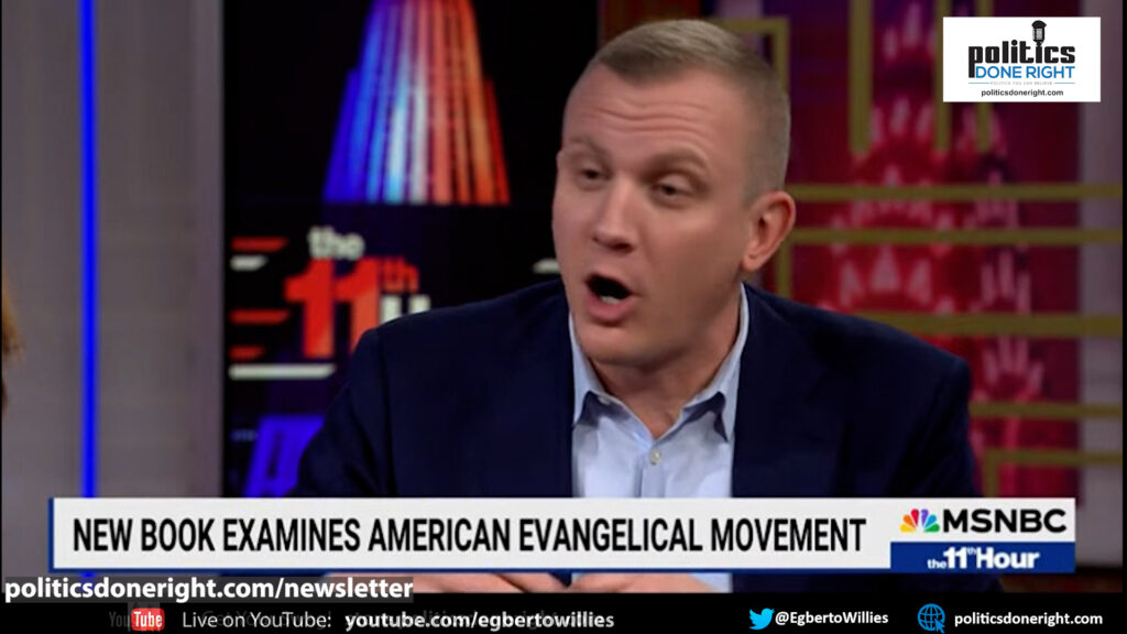 Author Tim Alberta explains why evangelicals believe God sent the heathen Trump to lead them