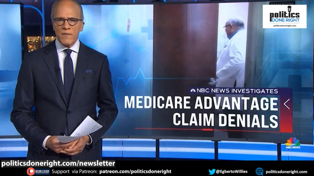MEDICARE ADVANTAGE SCAM EXPOSED: Kudos to NBC for the courage to show the real people consequences