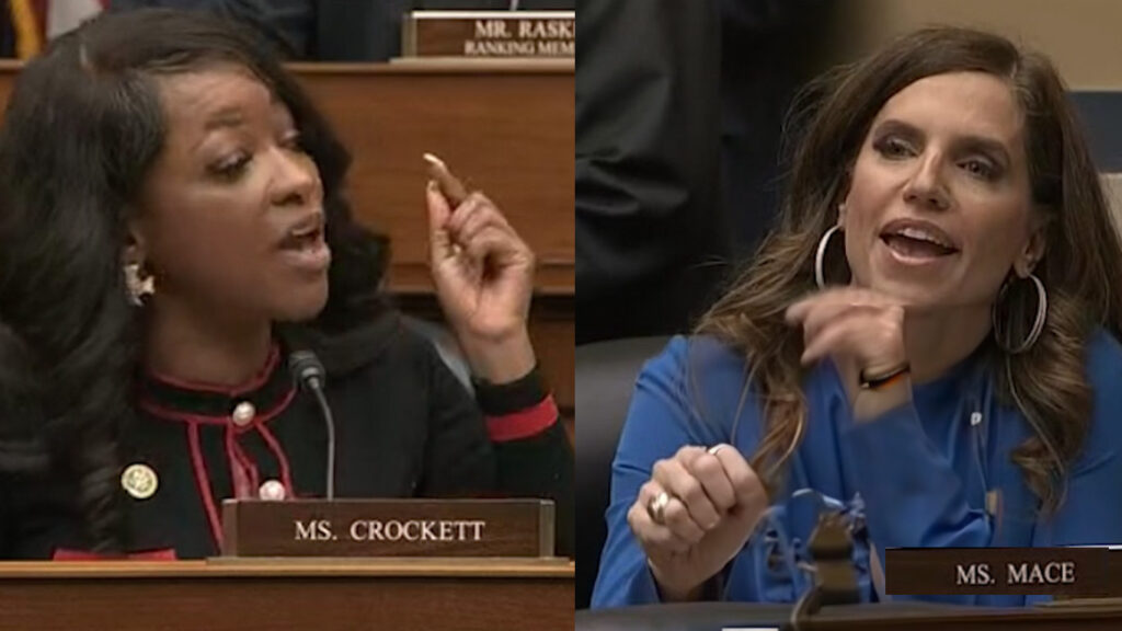 Rep. Jasmine Crockett schooled Nancy Mace for using the term white privilege against Hunter Biden.