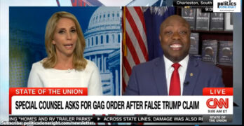 SAD! Dana Bash's Tim Scott interview allowed him to validate MAGA lies without pushback.