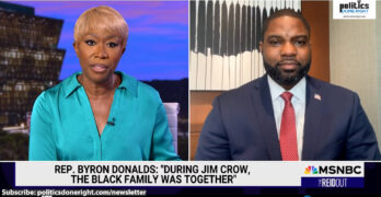 Black Republican Rep Byron Donalds' statement on black marriage and Jim Crow was purposeful