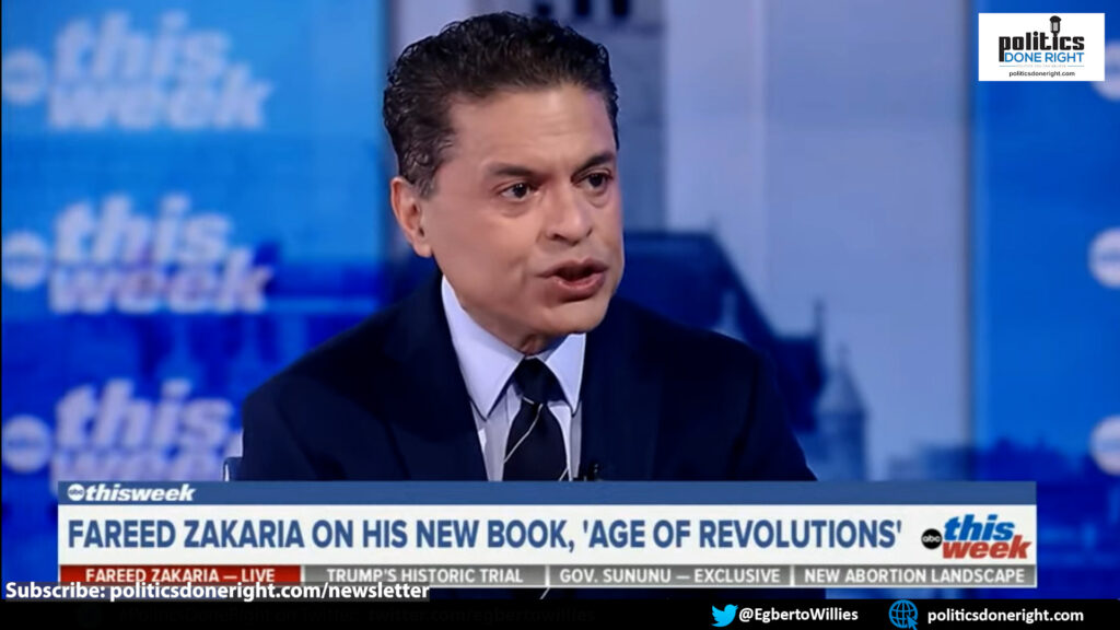 Fareed Zakaria gives context to the Right Wing moves against women and 'those others' worldwide.
