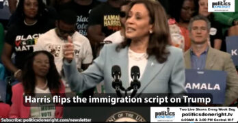 VP Kamala Harris flips the immigration script on Trump, making it his failure.