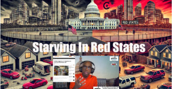 Red States, poor due to conservative policies, starve their citizens by denying them federal aid.