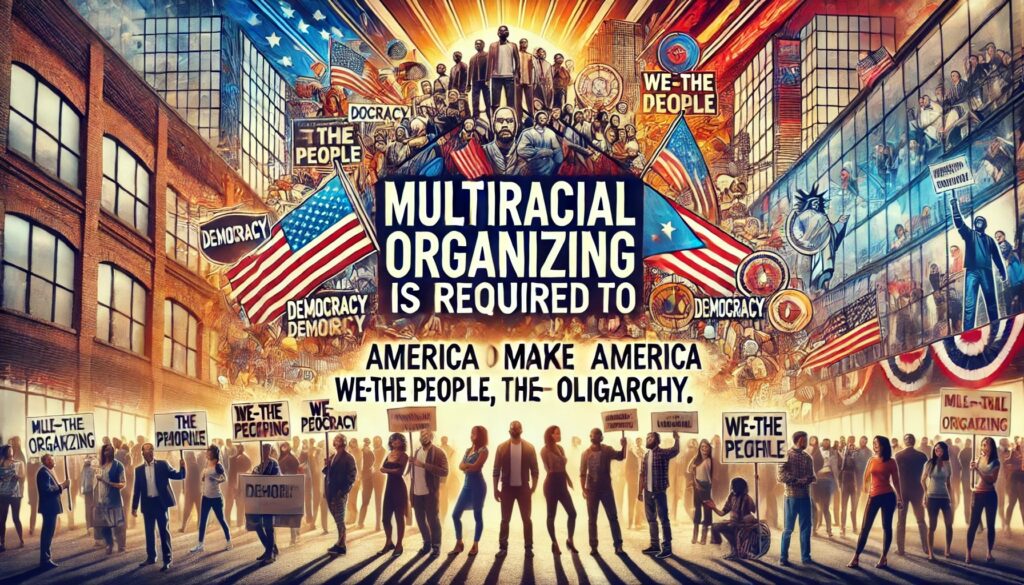 Multiracial organizing is required to make America We-The-People, not We-The-Oligarchy.