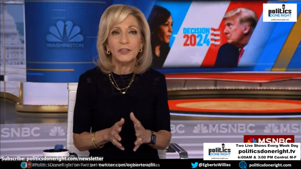 Andrea Mitchell fell for Right Wing media trap. The fact is, Kamala Harris answered every question.