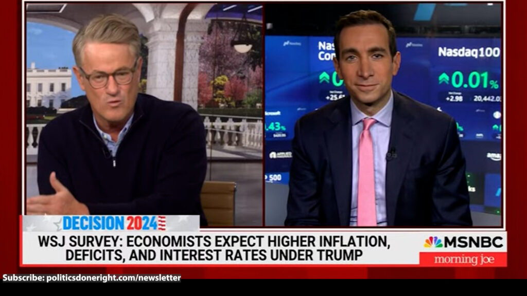 Economists say Trump would bring higher inflation, interest rates, and balloon the deficit.