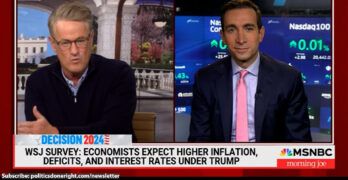 Economists say Trump would bring higher inflation, interest rates, and balloon the deficit.