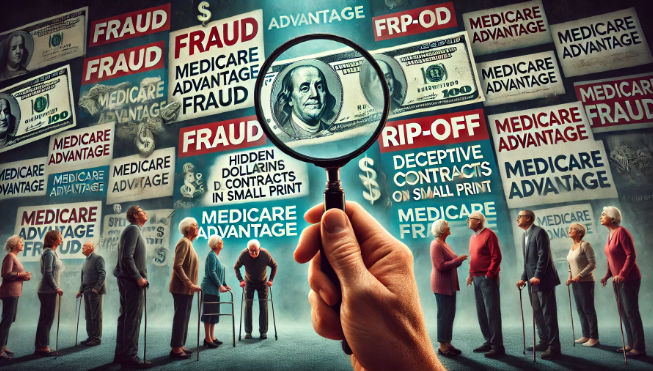 Medicare Advantage called out for the rip-off and fraud it is and its deceptive marketing.