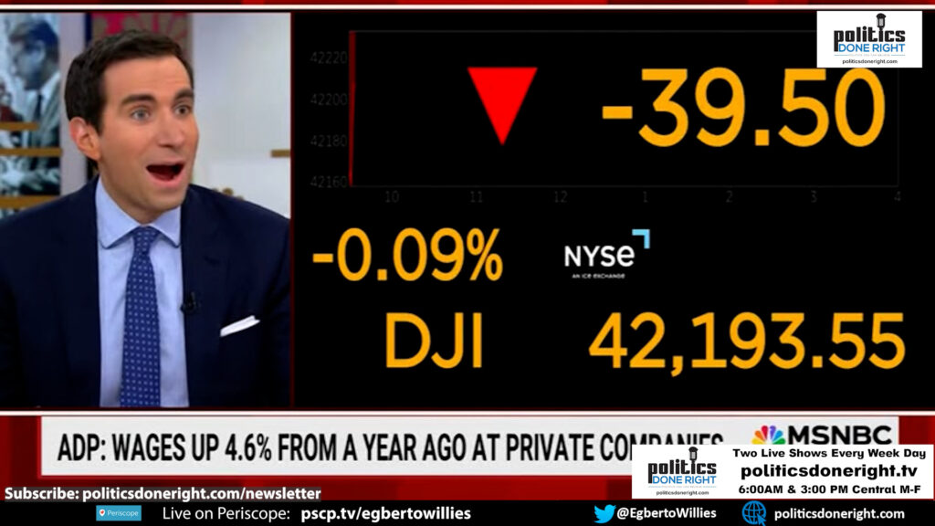 The economy is on fire. Anyone saying otherwise is lying.