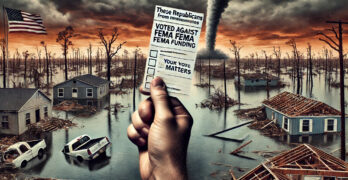 These Republicans from hurricane-affected states voted against FEMA funding Your vote for matters.