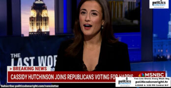 WOW! Former Trump White House Aide Cassidy Hutchinson Did Much More Than Endorse Kamala Harris