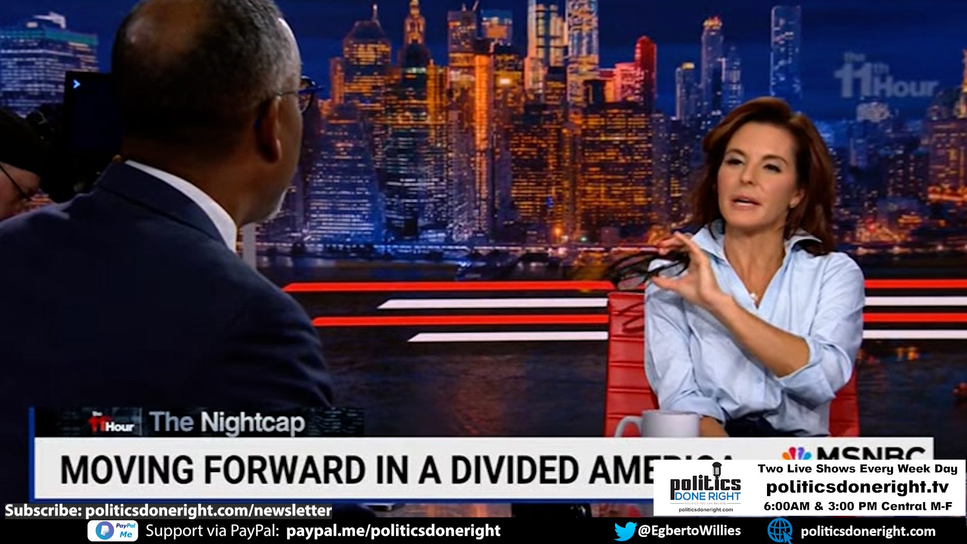 Dr. Eddie Glaude Challenges Stephanie Ruhle on Why Kamala Harris Lost.