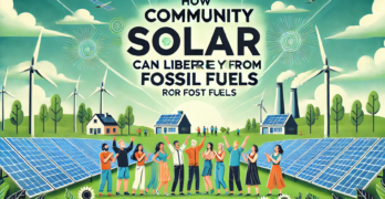 How Community Solar Can Liberate You From Fossil Fuels