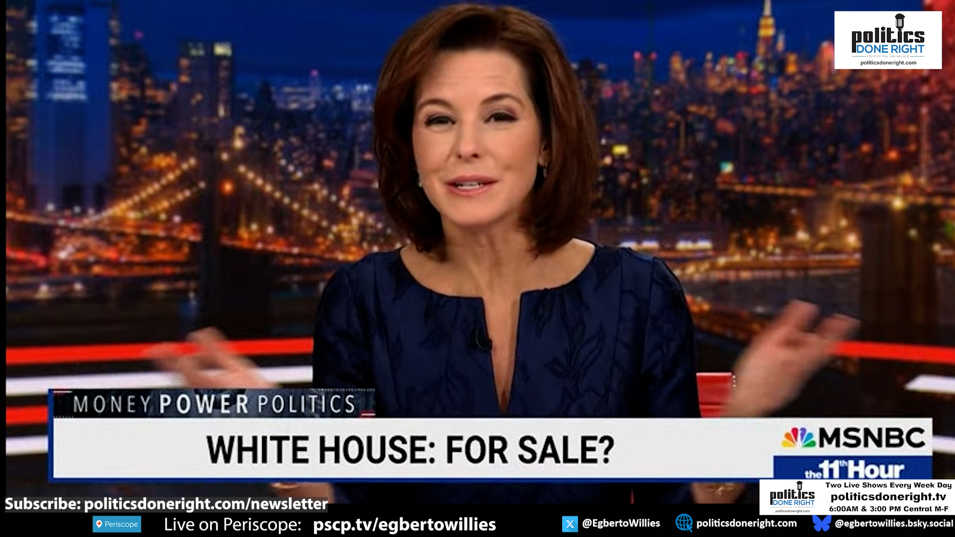 Here is a journalist promising to follow the money to hold the Trump