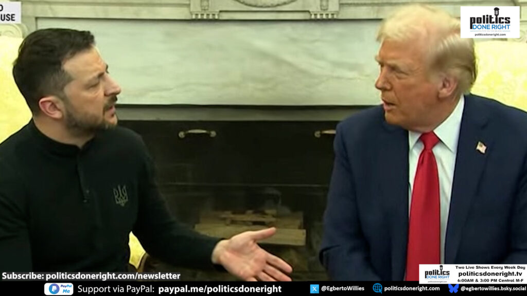 EPIC! Watch Ukrainian President Zelenskyy go toe-to-toe with President Trump and VP JD Vance.