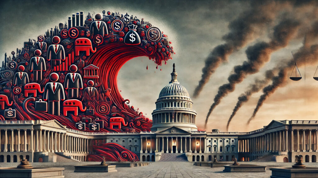 Republicans flooding the zone is the tactic to fully privatize government.