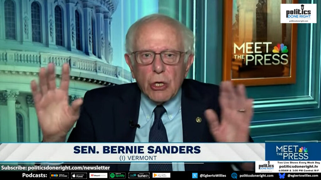 Bernie Sanders provides clear clear-eyed reason why he urges some Americans to run as independents