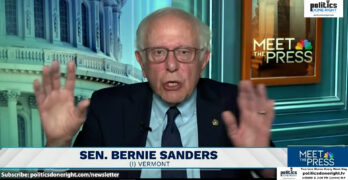 Bernie Sanders provides clear clear-eyed reason why he urges some Americans to run as independents