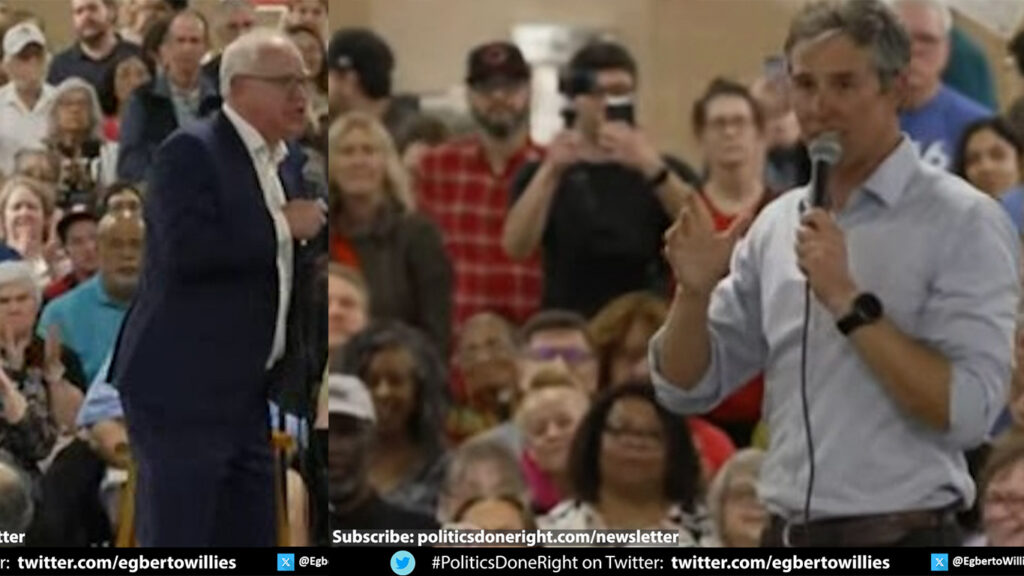 Beto O'Rourke & Tim Walz exposes Trump & MAGA malfeasance at rally in reliably Red Texas county
