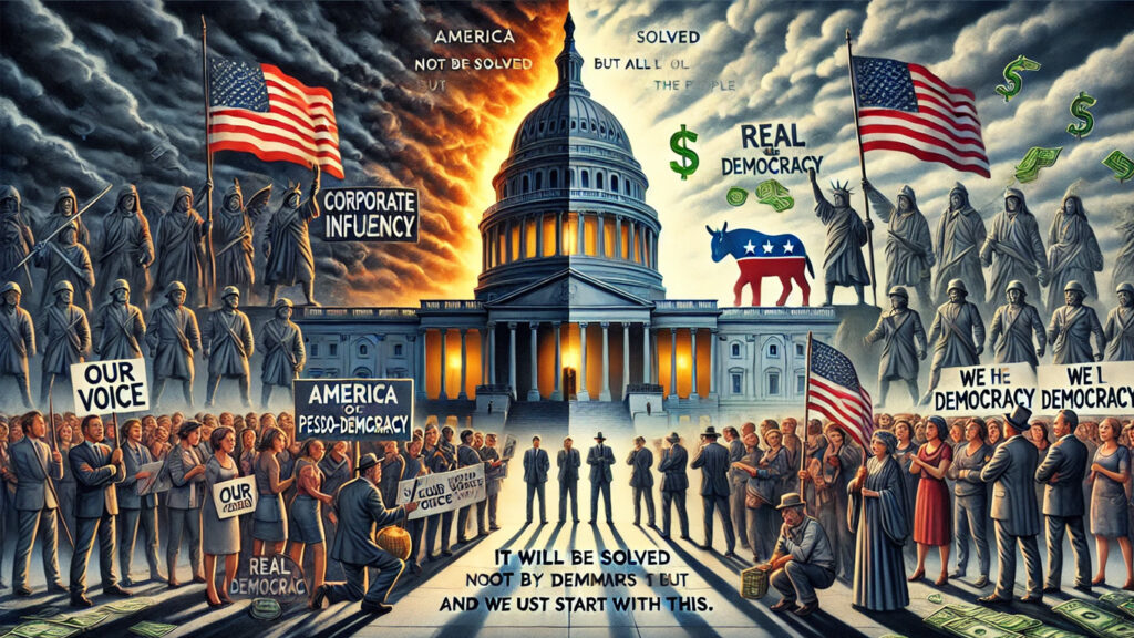 MAGA and the rest of us can fix what Bernie Sanders calls our pseudo-democracy if ...