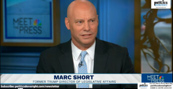Fmr. Pence's COF Marc Short started a new GOP false narrative to discredit AOC and Bernie Sanders, who are reaching millions with their Fighting Oligarchy tour, by claiming Trump's policies are theirs.