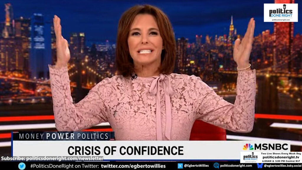 Stephanie Ruhle says she is scared as she exposed America's crisis and potential bankruptcy.