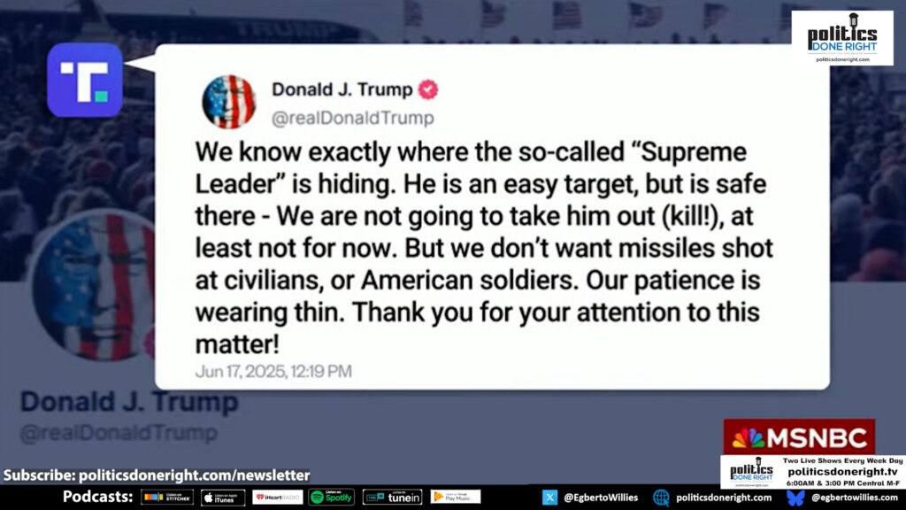 Donald Trump threatens Iran in vicious manner as if taking America to war