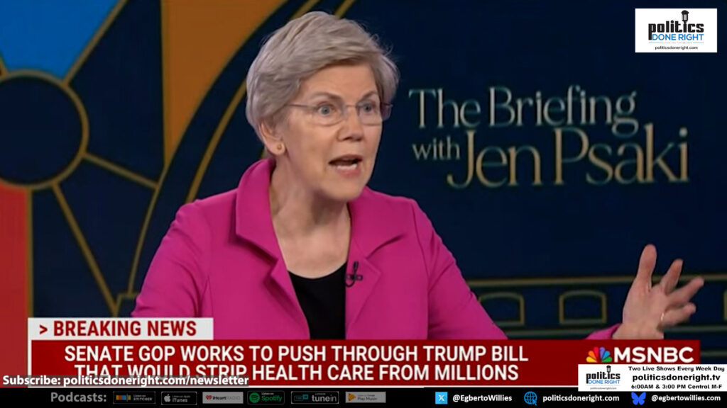 Elizabeth Warren: Republican 'party line is to lie' about Medicaid cuts in the Big Beautiful Bill