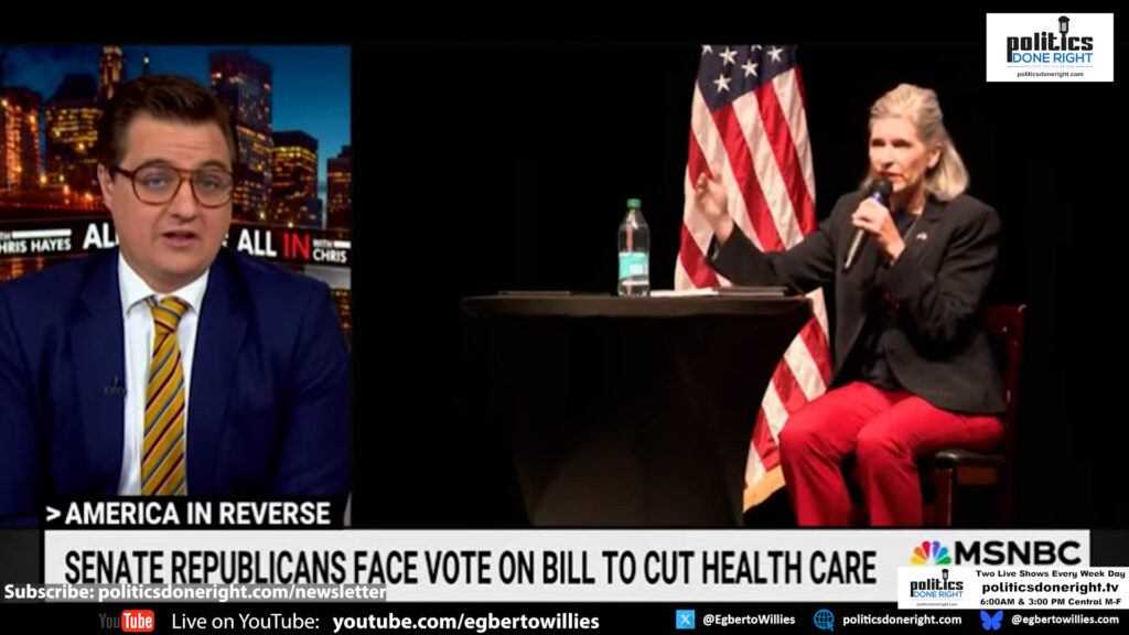 Give "We're all gonna die" Sen Joni Ernst a break. It's a smokescreen, taking our eyes off the ball.