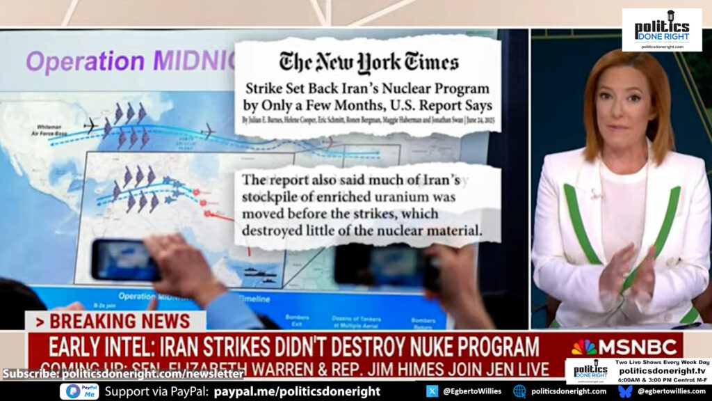 NO Trump! You lied! The Iranian nuclear program was not obliterated.